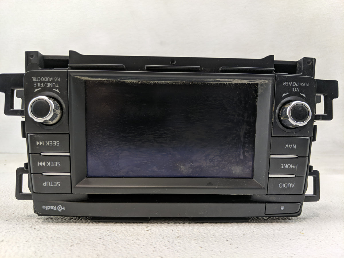 2014-2015 Mazda 6 Radio AM FM Cd Player Receiver Replacement P/N:GJS2 66 DV0B Fits 2014 2015 OEM Used Auto Parts - Oemusedau