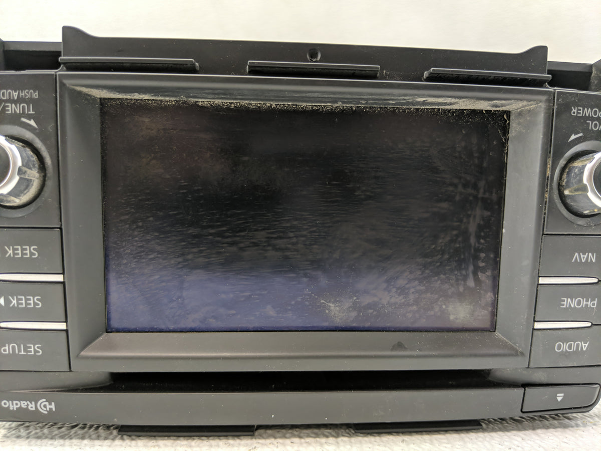2014-2015 Mazda 6 Radio AM FM Cd Player Receiver Replacement P/N:GJS2 66 DV0B Fits 2014 2015 OEM Used Auto Parts - Oemusedau