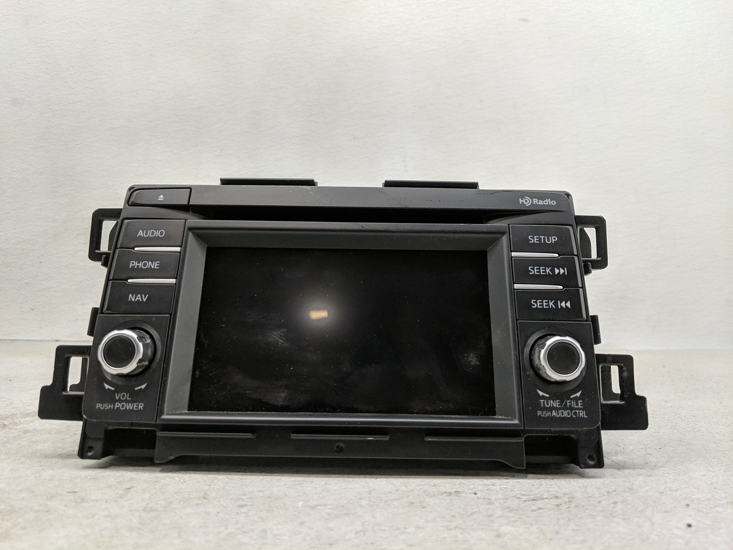 2014-2015 Mazda 6 Radio AM FM Cd Player Receiver Replacement P/N:GJS1 66 DV0B Fits Fits 2014 2015 OEM Used Auto Parts - Oemu