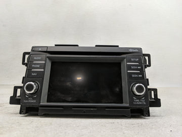 2014-2015 Mazda 6 Radio AM FM Cd Player Receiver Replacement P/N:GJS1 66 DV0B Fits Fits 2014 2015 OEM Used Auto Parts - Oemu