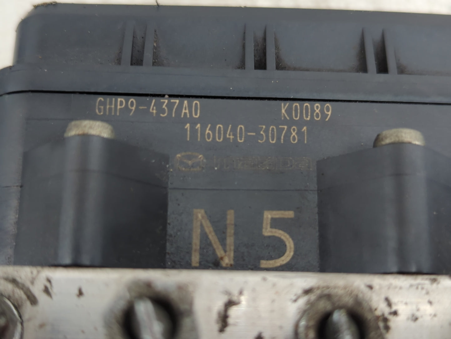 2014-2015 Mazda 6 ABS Pump Control Module Replacement P/N:116040-30781 K0089, GHP9-437A0 Fits Fits 2014 2015 OEM Used Auto P