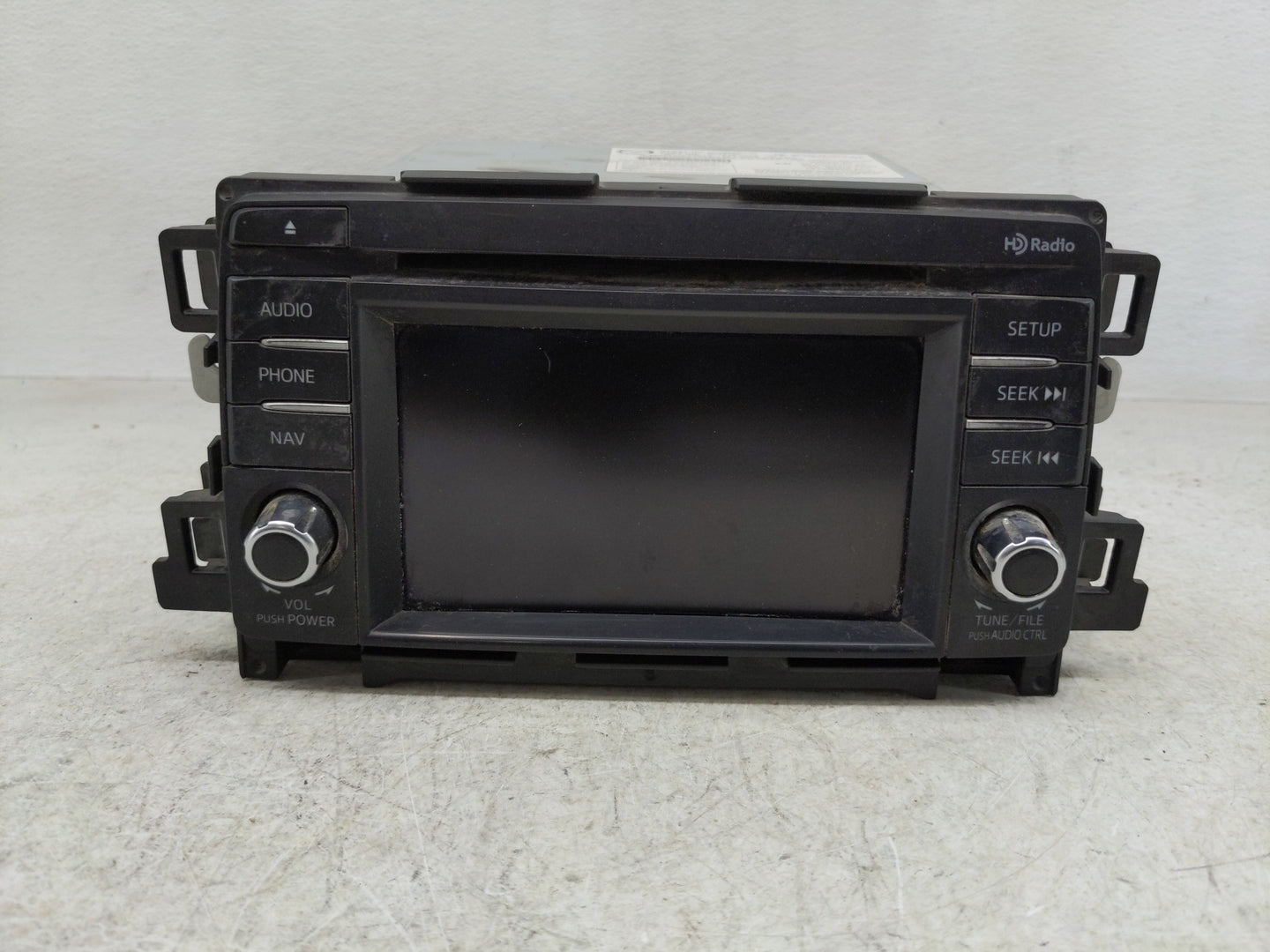 2014-2015 Mazda 6 Radio AM FM Cd Player Receiver Replacement P/N:GJS266DV0A Fits Fits 2013 2014 2015 2016 OEM Used Auto Part