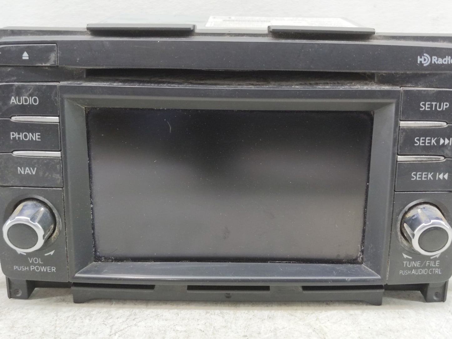 2014-2015 Mazda 6 Radio AM FM Cd Player Receiver Replacement P/N:GJS266DV0A Fits Fits 2013 2014 2015 2016 OEM Used Auto Part