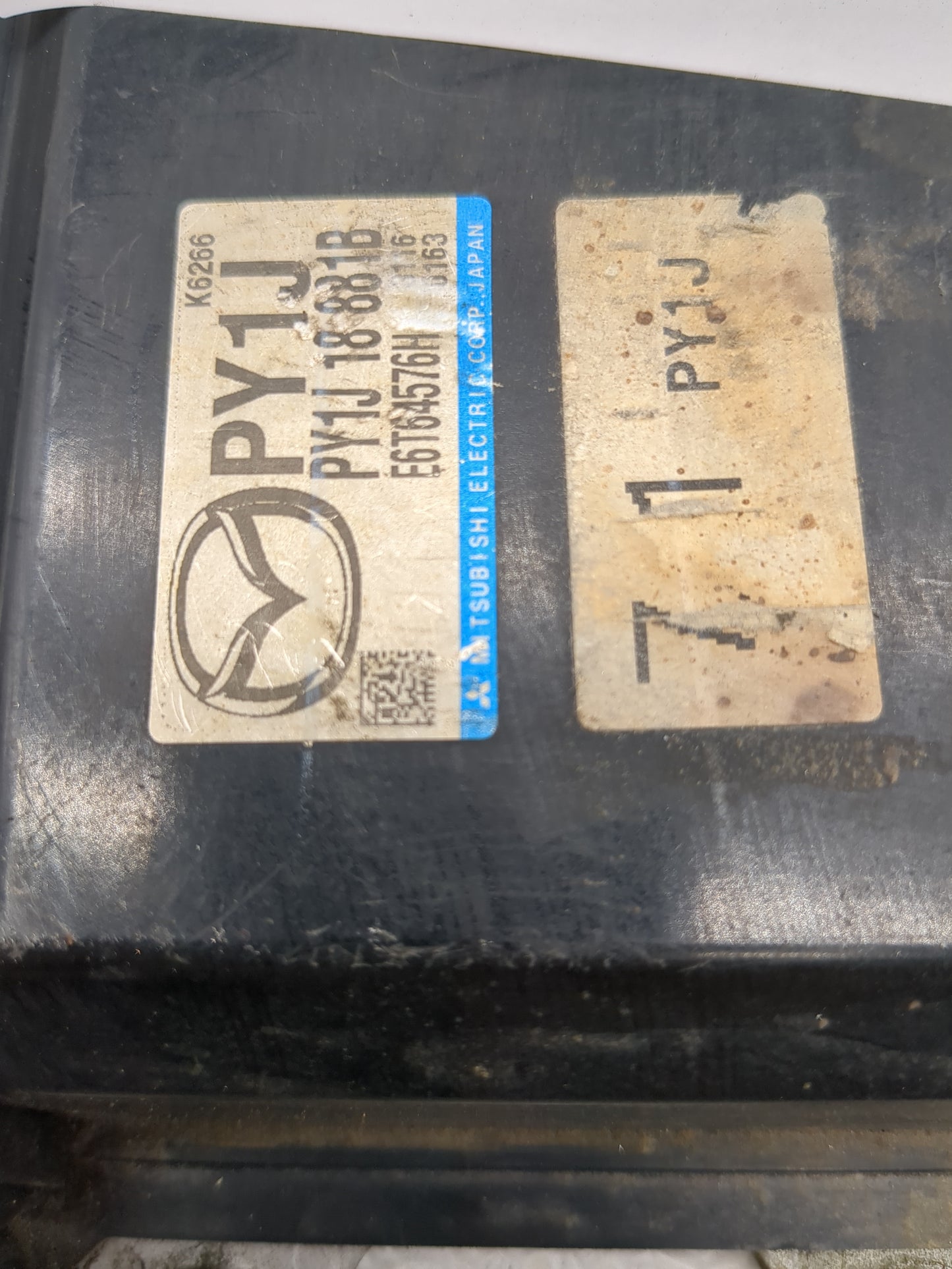 2014-2016 Mazda 6 PCM Engine Control Computer ECU ECM PCU OEM P/N:PY1J 18 881B Fits Fits 2014 2015 2016 OEM Used Auto Parts 