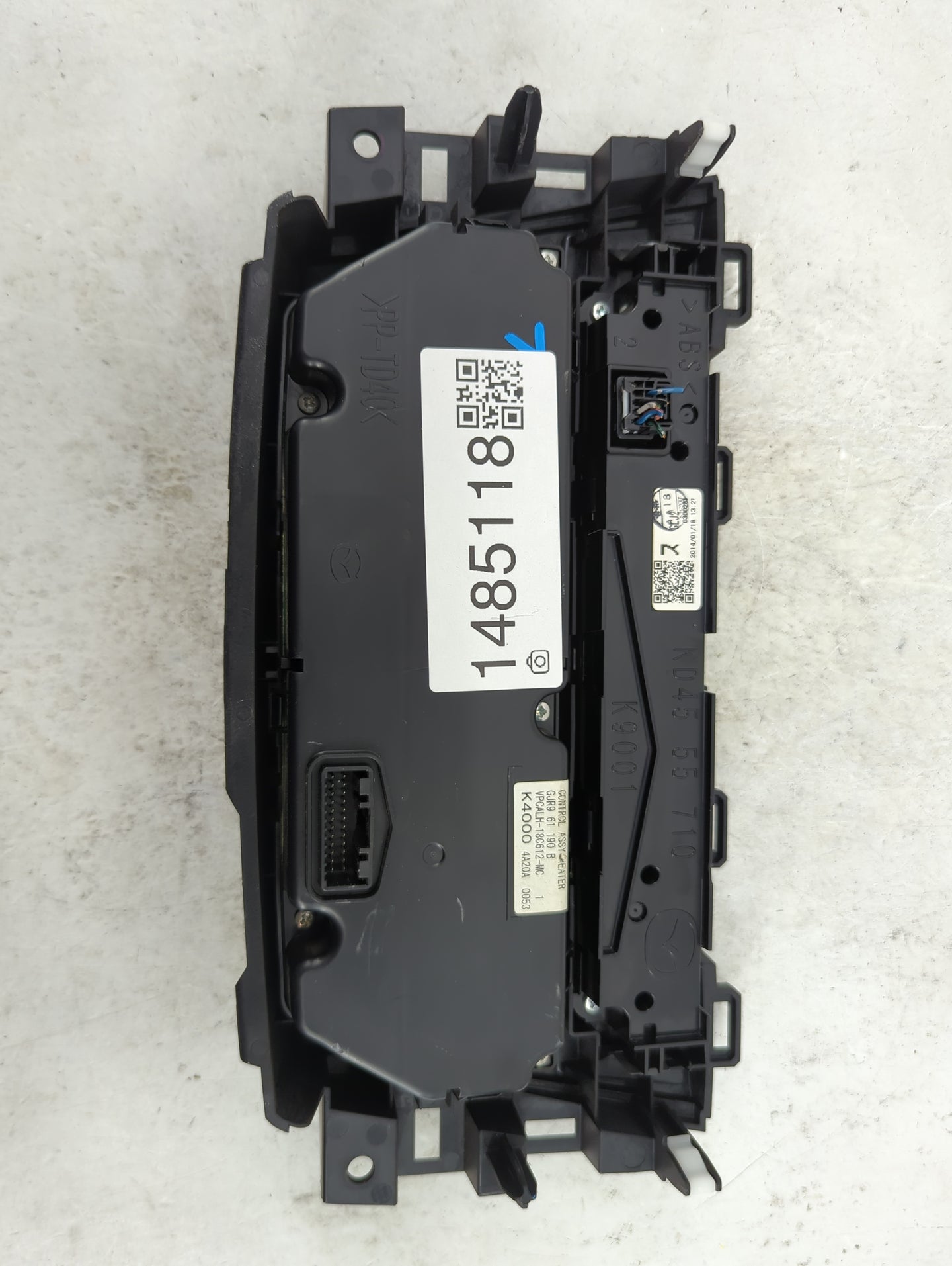 2014-2015 Mazda 6 Climate Control Module Temperature AC/Heater Replacement P/N:GJR9-61-190B VPC4UH-18C012-MC Fits Fits 2014 