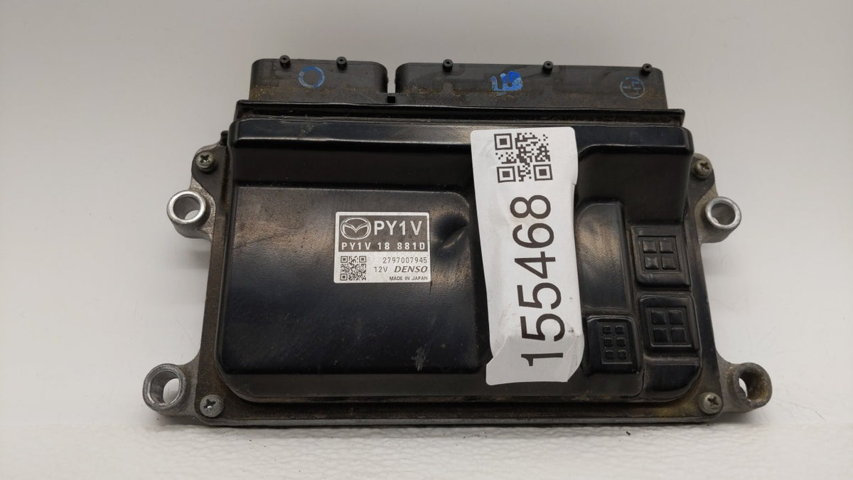 2014-2016 Mazda 6 PCM Engine Control Computer ECU ECM PCU OEM P/N:PY1V 18 881B PY1V 18 881D Fits 2014 2015 2016 OEM Used Aut