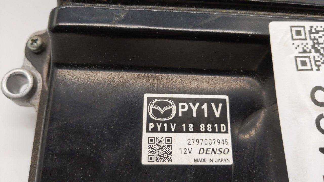 2014 Mazda 6 PCM Engine Control Computer ECU ECM PCU OEM P/N:PY1V 18 881B PY1V 18 881D Fits OEM Used Auto Parts - Oemusedaut
