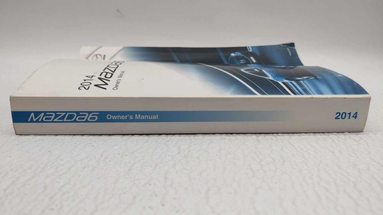 2014 Mazda 6 Owners Manual Book Guide OEM Used Auto Parts - Oemusedautoparts1.com
