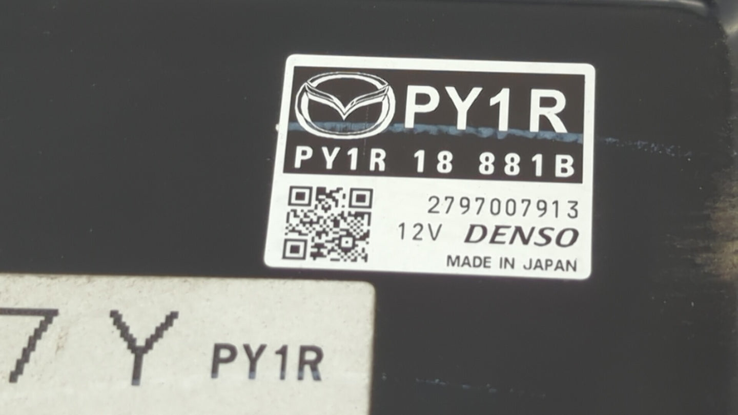 2014 Mazda 6 PCM Engine Control Computer ECU ECM PCU OEM P/N:PY1R 18 881B Fits OEM Used Auto Parts - Oemusedautoparts1.com