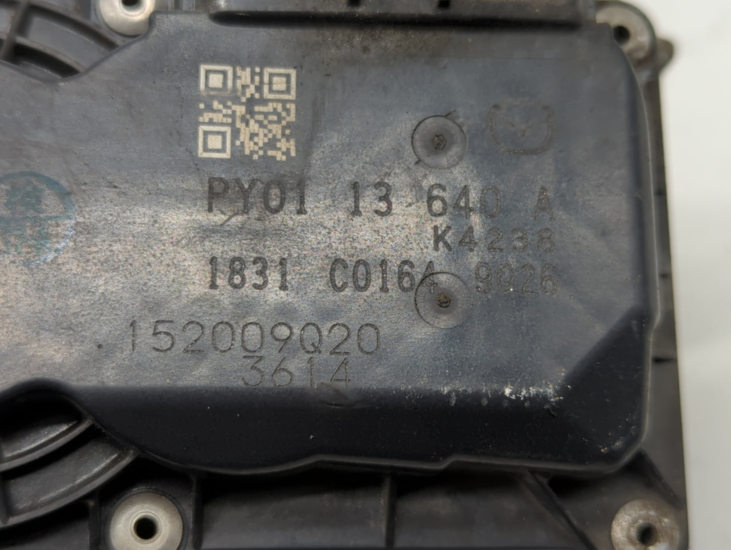 2014 Mazda 6 Throttle Body P/N:PY01 13 640 A Fits OEM Used Auto Parts - Oemusedautoparts1.com