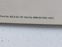 2014 Mazda 6 Owners Manual Book Guide P/N:8DL2-EA-13F 9999-95-078C-14R1 OEM Used Auto Parts - Oemusedautoparts1.com