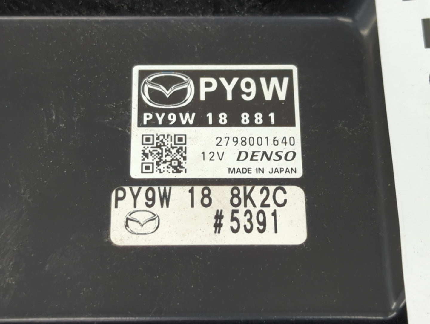 2014 Mazda 6 PCM Engine Control Computer ECU ECM PCU OEM P/N:PY1W-18881-A PY1W-18881-B, PY1W-18881-C, PY1W-18881-D Fits OEM 