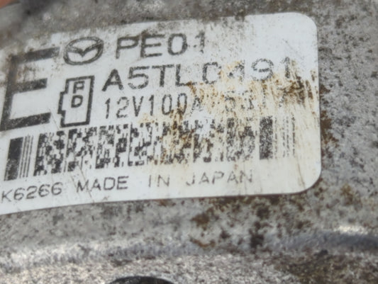 2014 Mazda 6 Alternator Replacement Generator Charging Assembly Engine OEM P/N:PEDD A5TL0491 P53N A5T J0591 AX Fits Fits 2013 OEM Used Auto Parts