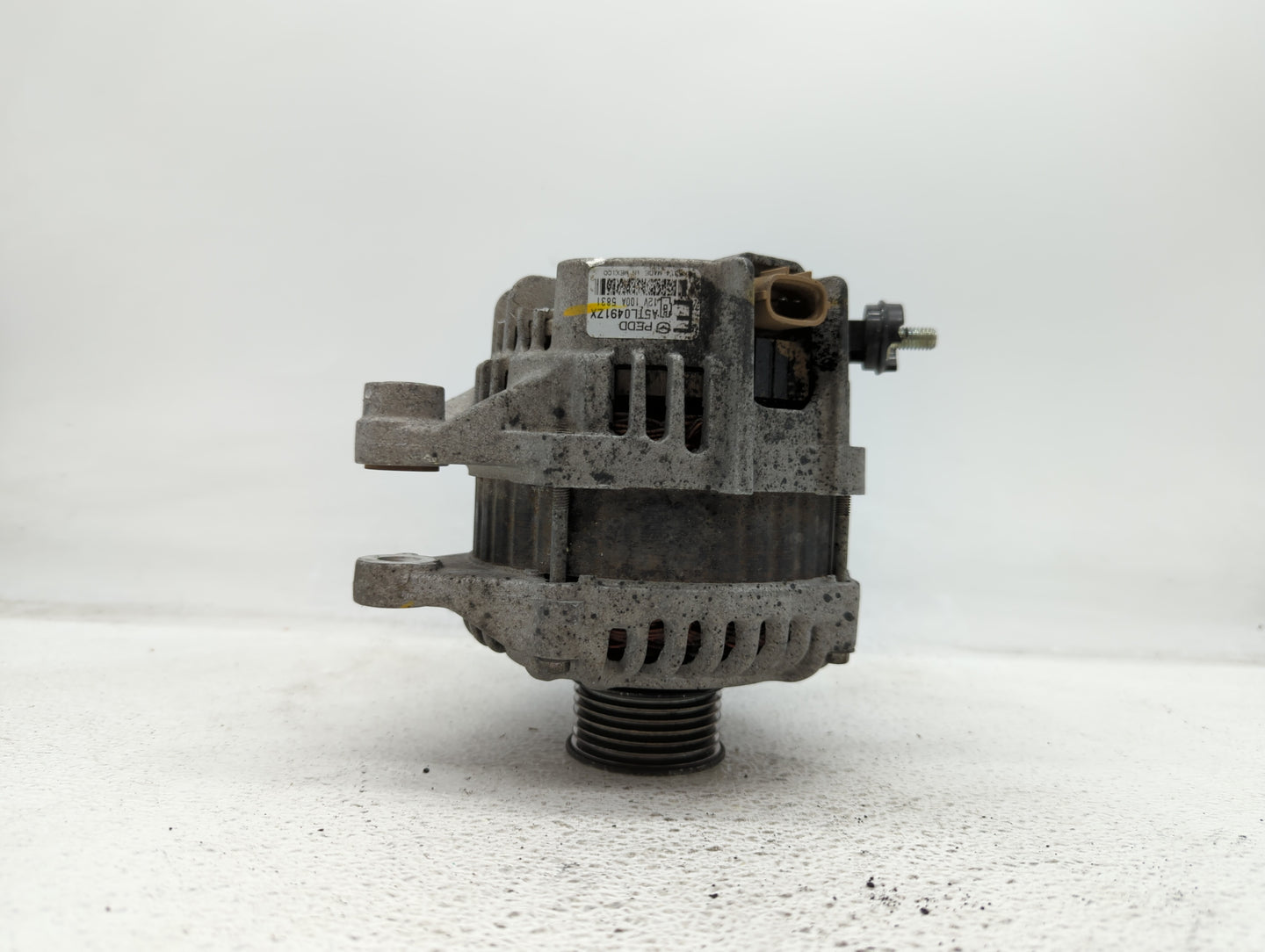 2014 Mazda 6 Alternator Replacement Generator Charging Assembly Engine OEM P/N:PEDD A5TL0491 P53N A5T J0591 AX Fits Fits 201