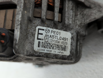 2014 Mazda 6 Alternator Replacement Generator Charging Assembly Engine OEM P/N:PEDD A5TL0491 P53N A5T J0591 AX Fits Fits 2013 OEM Used Auto Parts