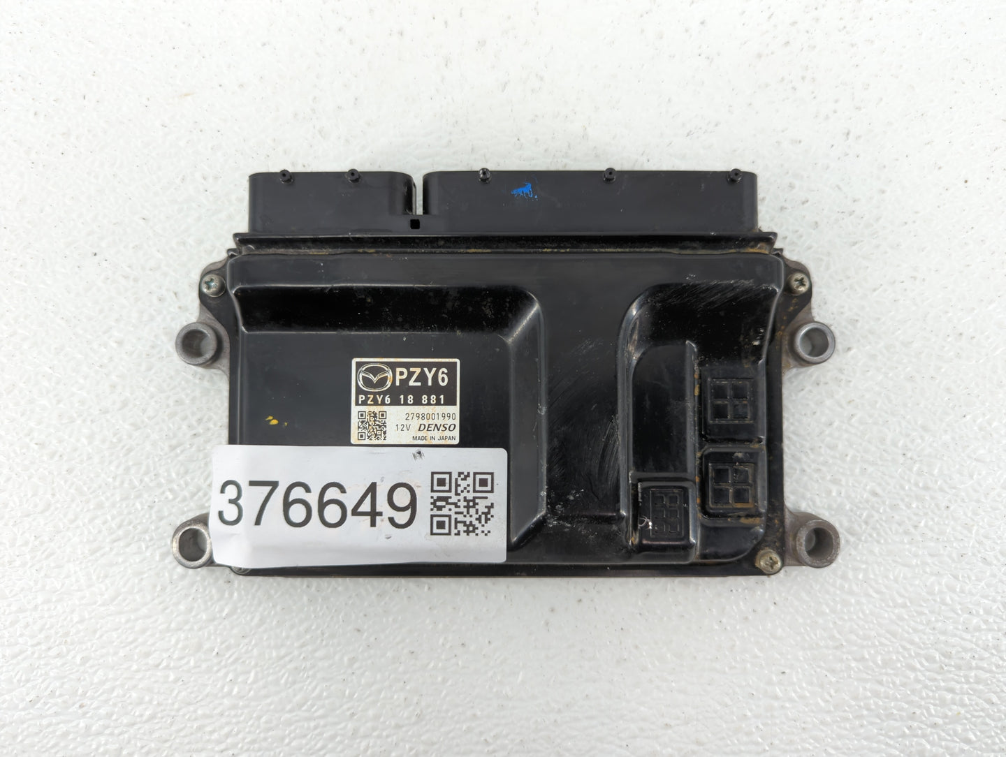 2014 Mazda 6 PCM Engine Control Computer ECU ECM PCU OEM P/N:PZY6 18 881 PYW18 881E, PY9W 18 881 Fits OEM Used Auto Parts - 