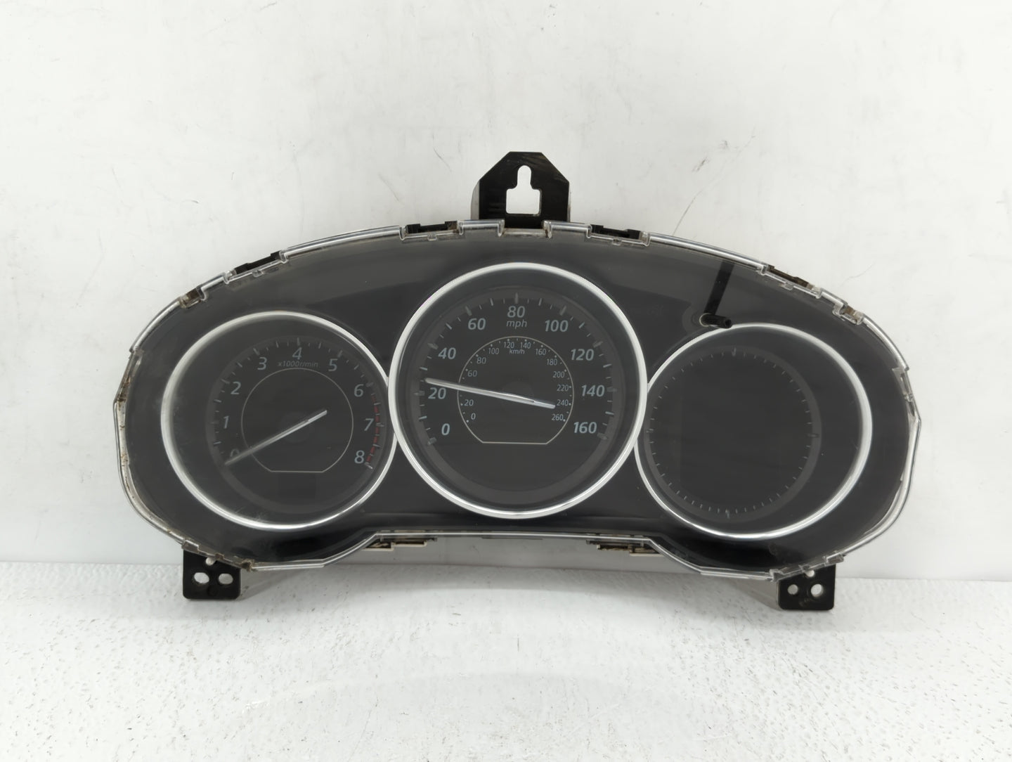 2014 Mazda 6 Instrument Cluster Speedometer Gauges P/N:KD45 55 430 GLK2 Fits OEM Used Auto Parts - Oemusedautoparts1.com