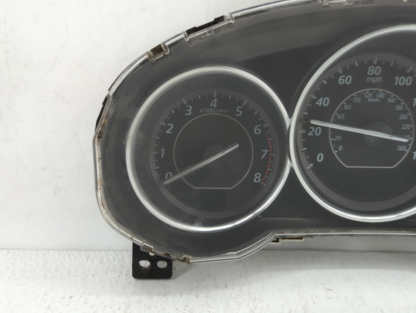 2014 Mazda 6 Instrument Cluster Speedometer Gauges P/N:KD45 55 430 GLK2 Fits OEM Used Auto Parts - Oemusedautoparts1.com