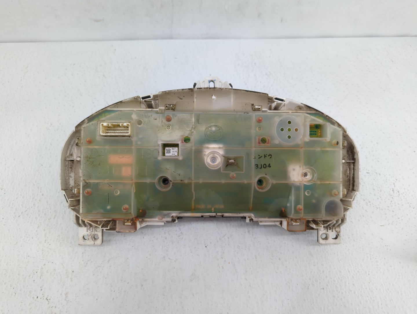 2014 Mazda 6 Instrument Cluster Speedometer Gauges P/N:KD45 55 430 GLK2 Fits OEM Used Auto Parts - Oemusedautoparts1.com