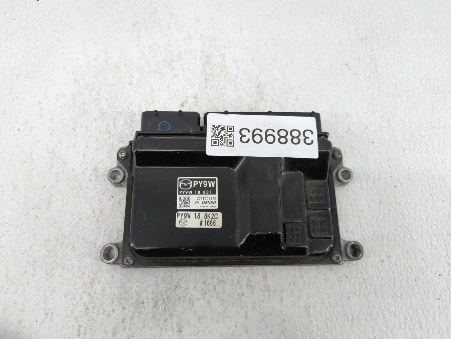 2014 Mazda 6 PCM Engine Control Computer ECU ECM PCU OEM P/N:PZY6 18 881 PYW18 881E, PY9W 18 881 Fits OEM Used Auto Parts - 