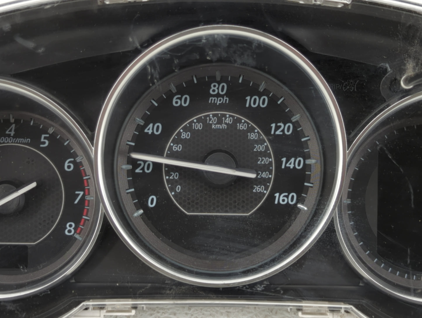 2014-2017 Mazda 6 Instrument Cluster Speedometer Gauges P/N:KD45 55 430 GLK3 Fits Fits 2014 2015 2017 OEM Used Auto Parts - 