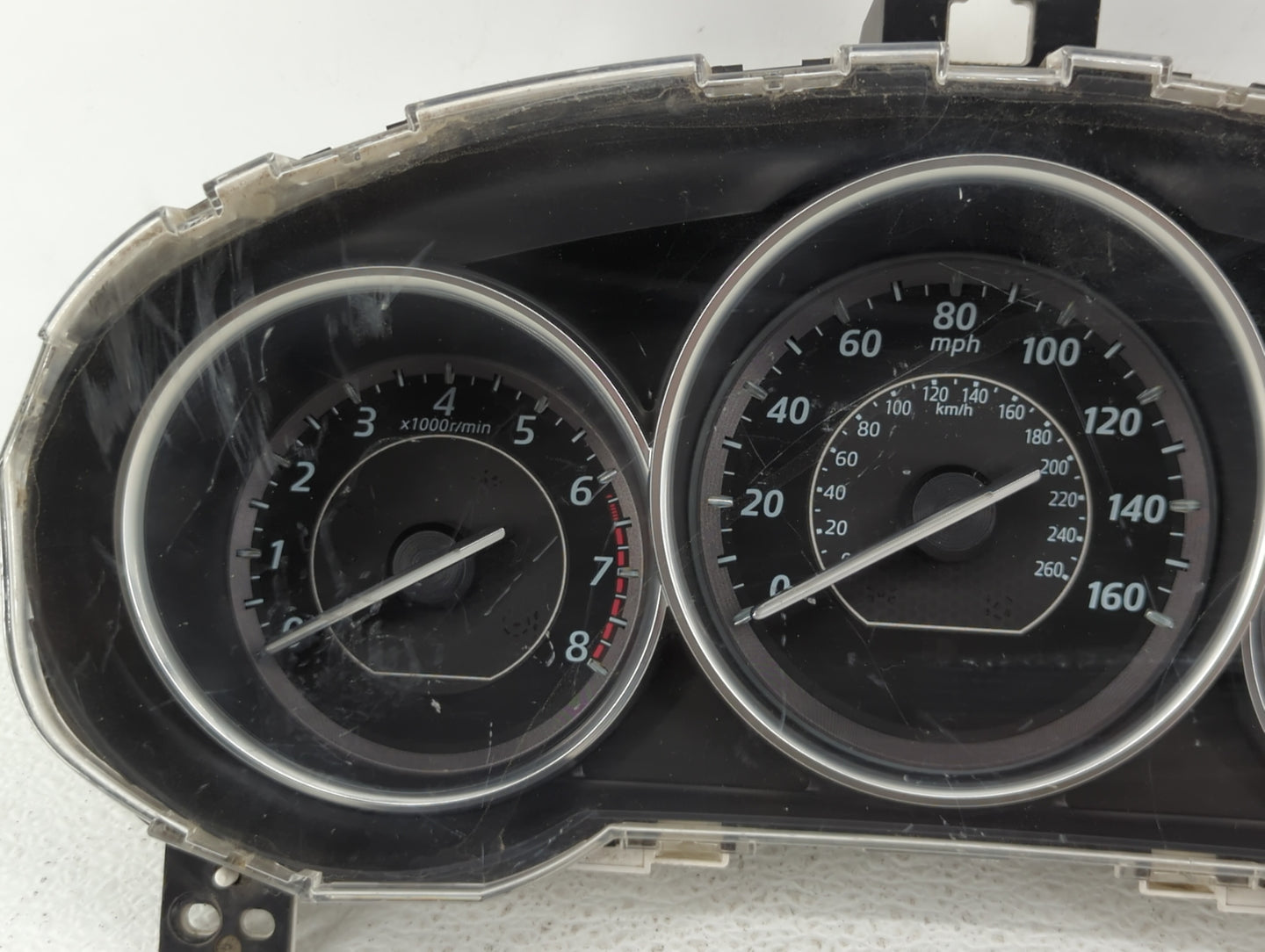 2014-2017 Mazda 6 Instrument Cluster Speedometer Gauges P/N:GLK2B GJR9D, KD4555430, G46L55430, GLK2D Fits Fits 2014 2015 201