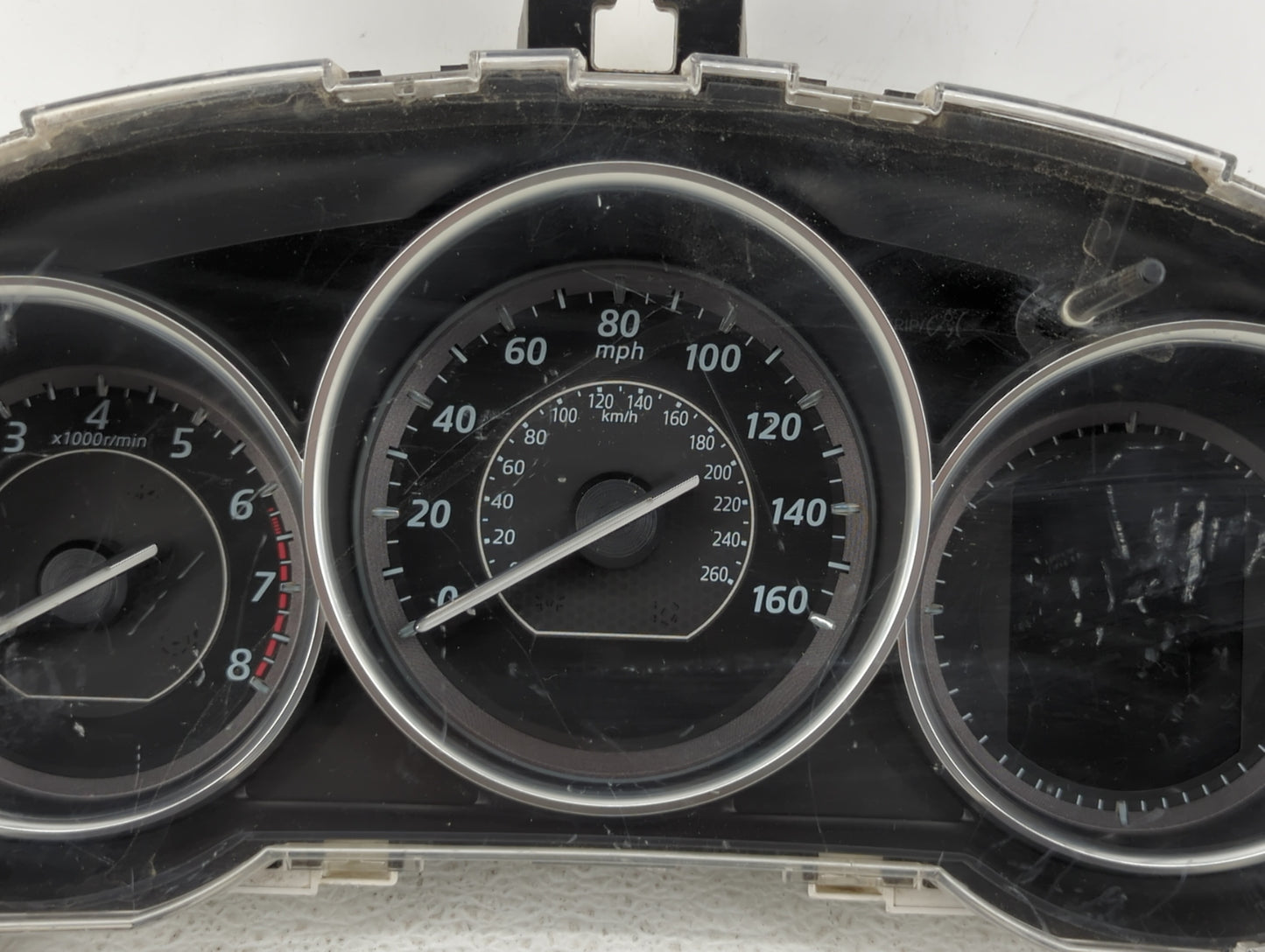 2014-2017 Mazda 6 Instrument Cluster Speedometer Gauges P/N:GLK2B GJR9D, KD4555430, G46L55430, GLK2D Fits Fits 2014 2015 201