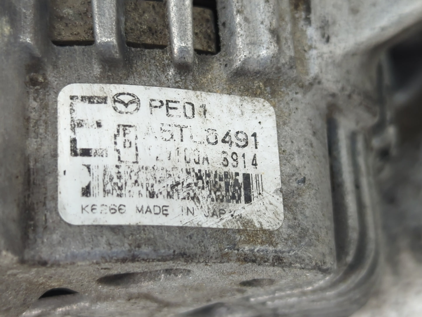 2014-2016 Mazda 6 Alternator Replacement Generator Charging Assembly Engine OEM P/N:P51X A5TJ 0591ZT PEDD A5TL0491 Fits OEM 