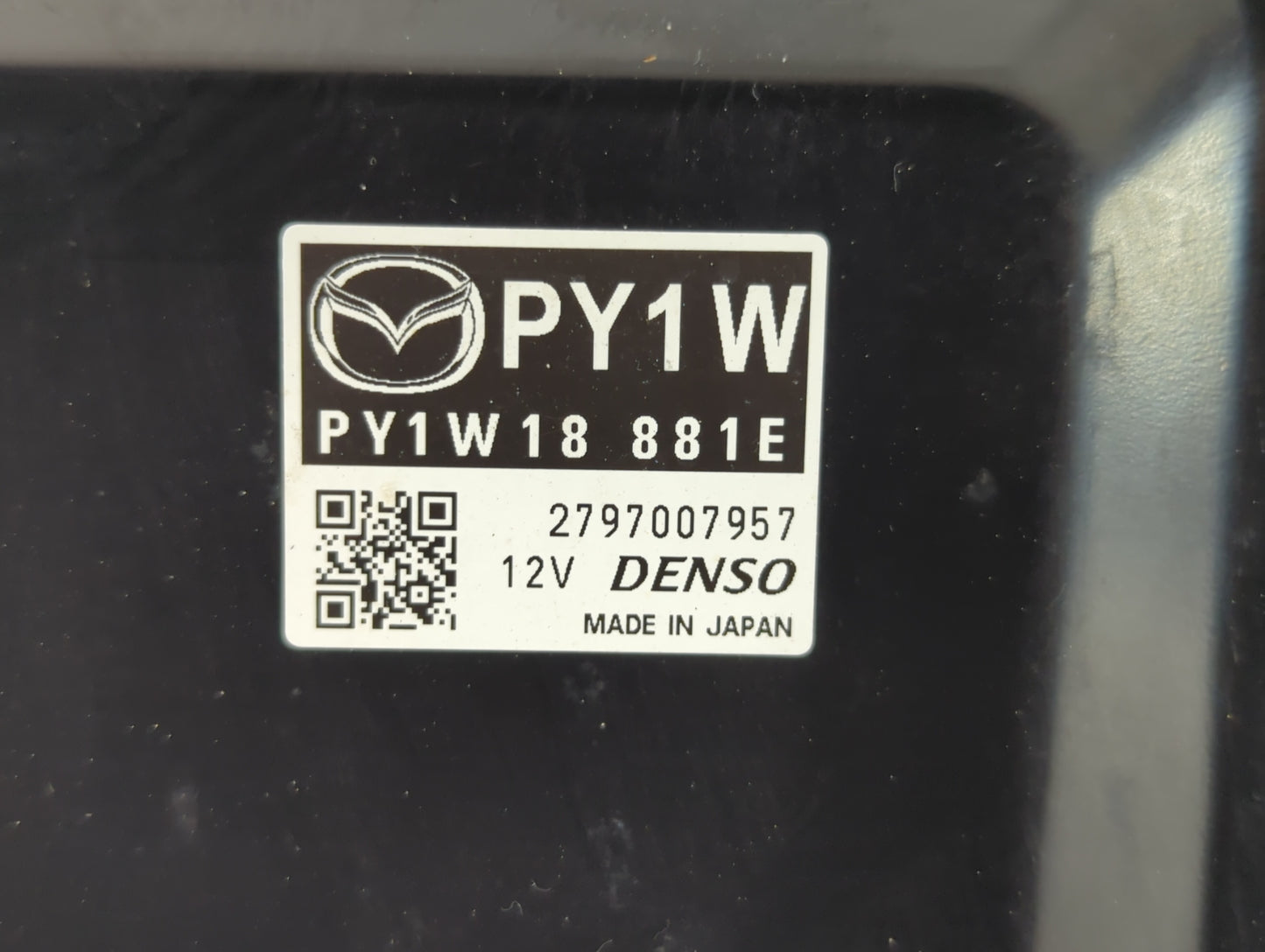 2014-2016 Mazda 6 PCM Engine Control Computer ECU ECM PCU OEM P/N:PY1W-18881-A PY1W-18881-B, PY1W-18881-C Fits Fits 2014 201