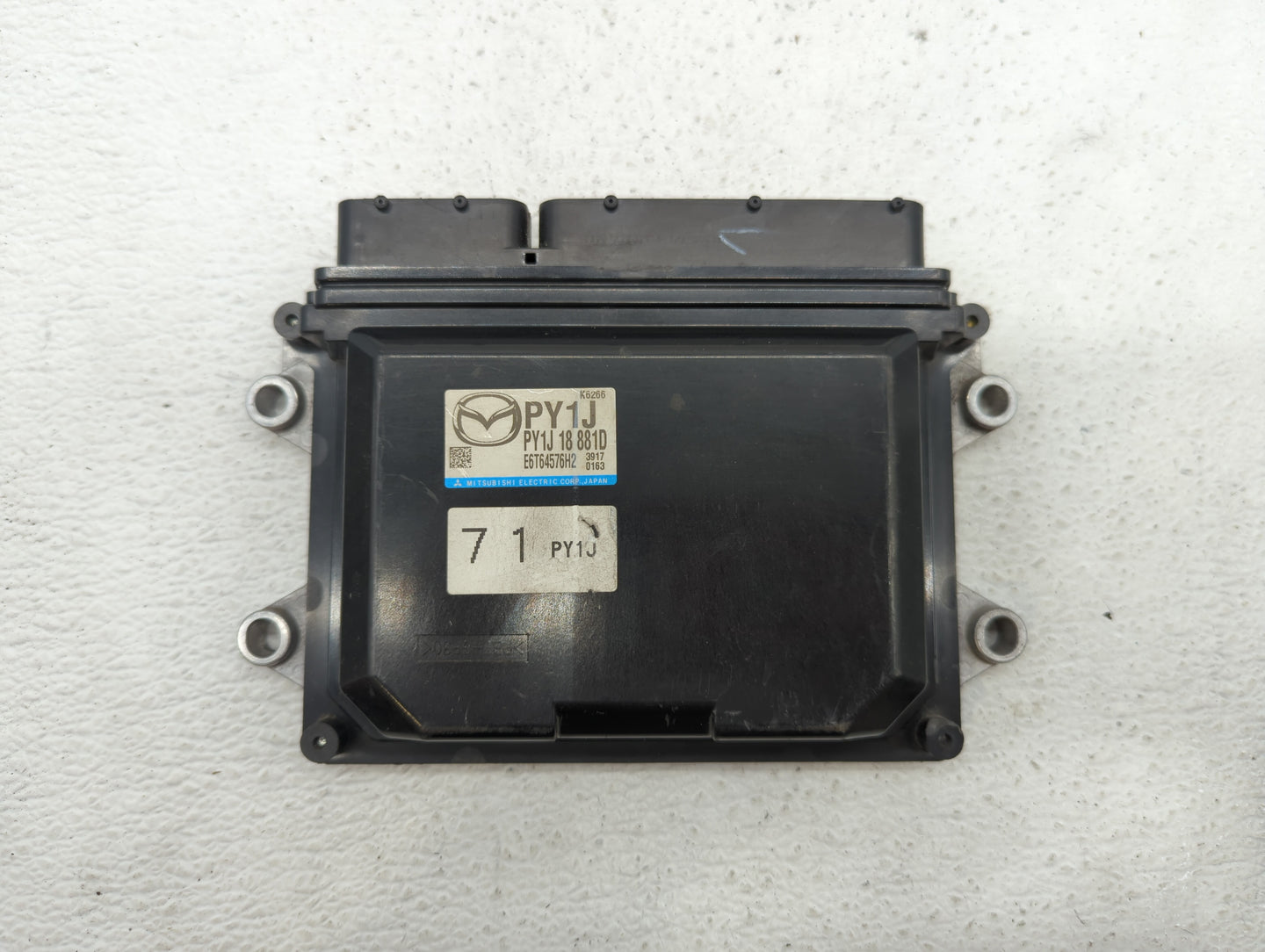 2014-2016 Mazda 6 PCM Engine Control Computer ECU ECM PCU OEM P/N:PY1J 18 881D PY1J 18 881C, PY9V 18 881 Fits Fits 2014 2015
