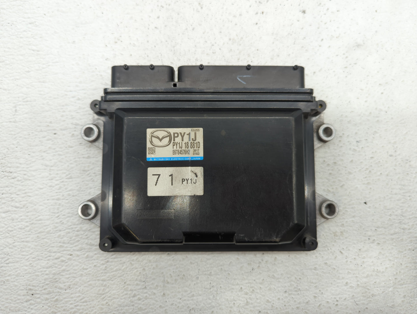 2014-2016 Mazda 6 PCM Engine Control Computer ECU ECM PCU OEM P/N:PY1J 18 881D PY1J 18 881C, PY9V 18 881 Fits Fits 2014 2015
