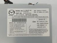 2014 Mazda 6 Am Fm Cd Player Radio Receiver 458910 - Oemusedautoparts1.com
