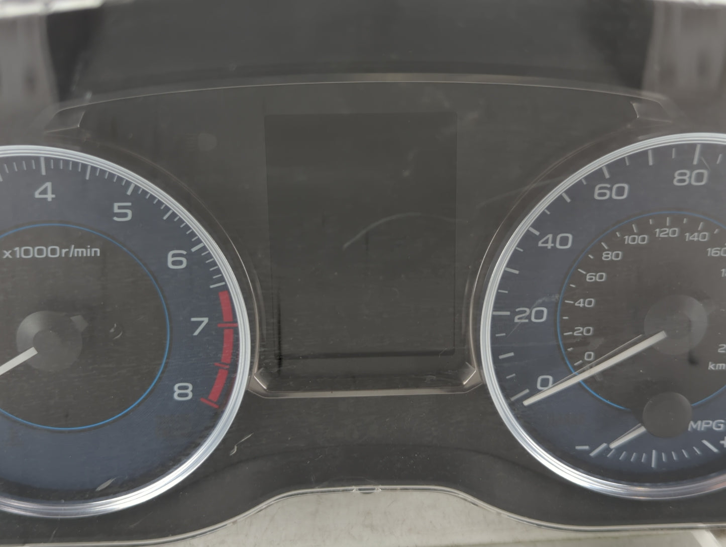 2014 Mazda 6 Instrument Cluster Speedometer Gauges P/N:85001FJ050 Fits OEM Used Auto Parts - Oemusedautoparts1.com