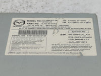 2014 Mazda 6 Radio AM FM Cd Player Receiver Replacement P/N:GJS2 66 DV0A GJS2 66 DV0B, GJS1 66 DV0B, GJS2 66 DV0C Fits OEM U