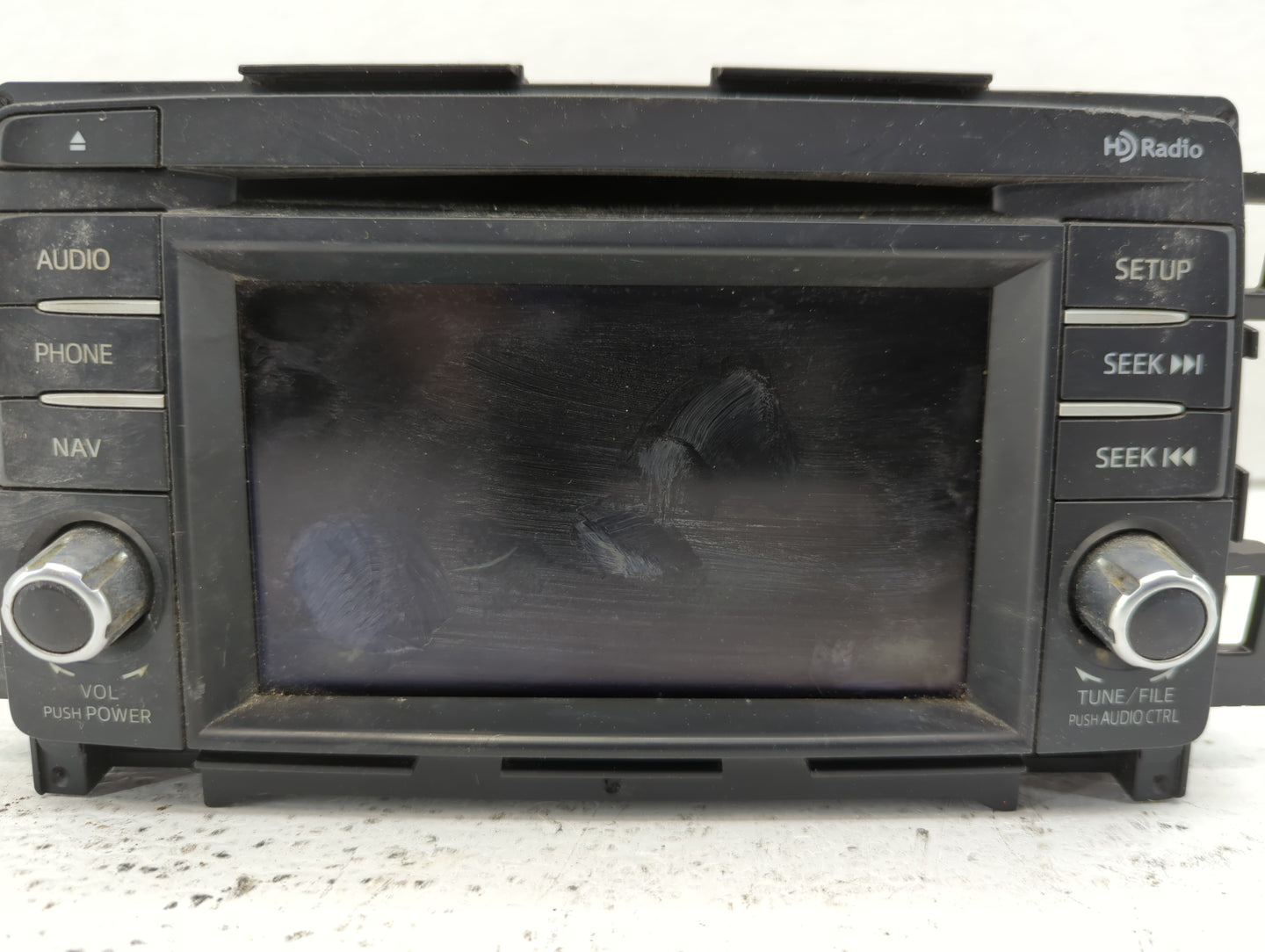 2014 Mazda 6 Radio AM FM Cd Player Receiver Replacement P/N:GJS2 66 DV0B GJS2 66 DV0A, GJS1 66 DV0B, GJS2 66 DV0C Fits OEM U