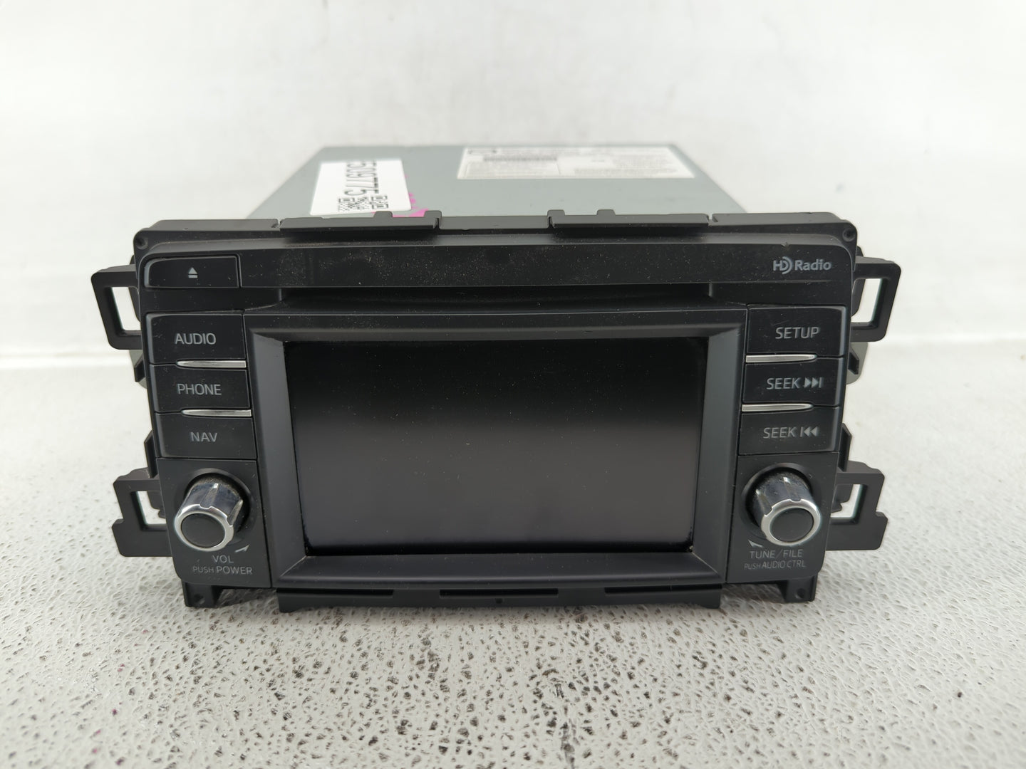 2014 Mazda 6 Radio AM FM Cd Player Receiver Replacement P/N:GJS2 66 DV0B GJS2 66 DV0A, GJS1 66 DV0B, GJS2 66 DV0C Fits OEM U