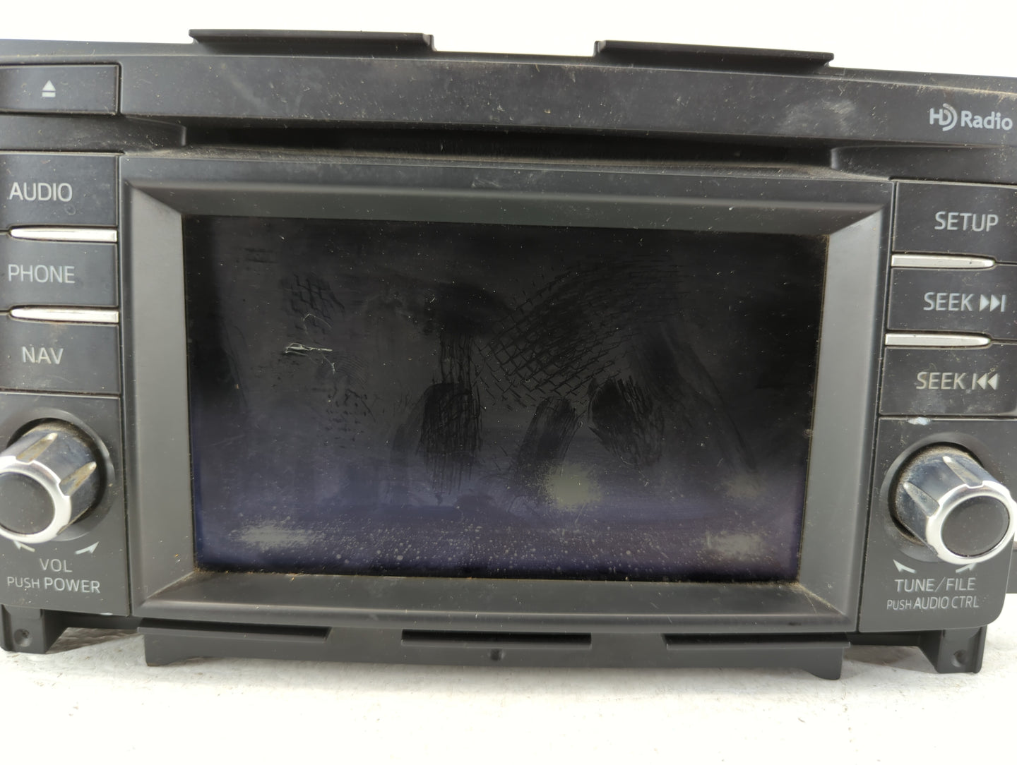 2014-2015 Mazda 6 Radio AM FM Cd Player Receiver Replacement P/N:GJS2 66 DV0B Fits Fits 2014 2015 OEM Used Auto Parts - Oemu