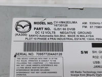 2014 Mazda 6 Am Fm Cd Player Radio Receiver - Oemusedautoparts1.com