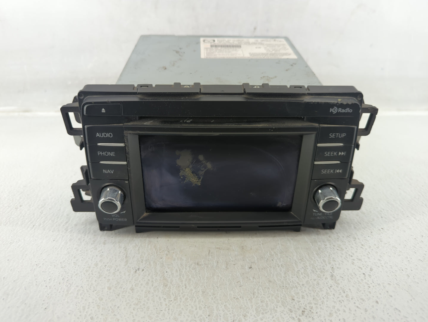 2014-2015 Mazda 6 Radio AM FM Cd Player Receiver Replacement P/N:GJS2 66 DV0B Fits Fits 2014 2015 OEM Used Auto Parts - Oemu