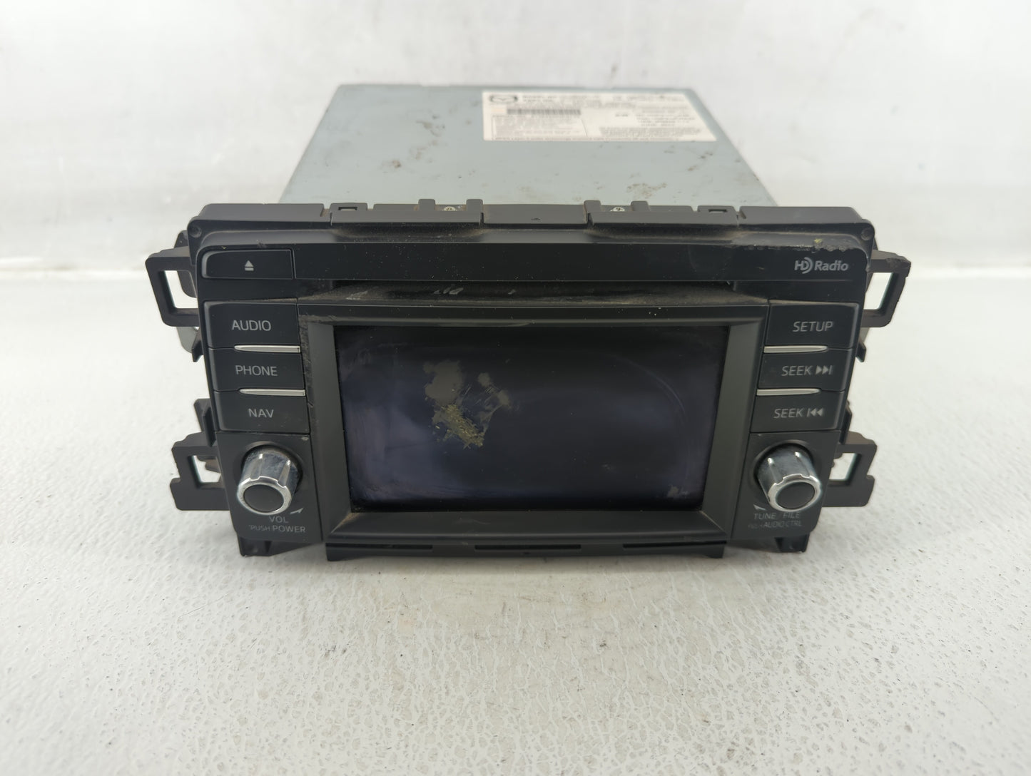 2014-2015 Mazda 6 Radio AM FM Cd Player Receiver Replacement P/N:GJS2 66 DV0B Fits Fits 2014 2015 OEM Used Auto Parts - Oemu