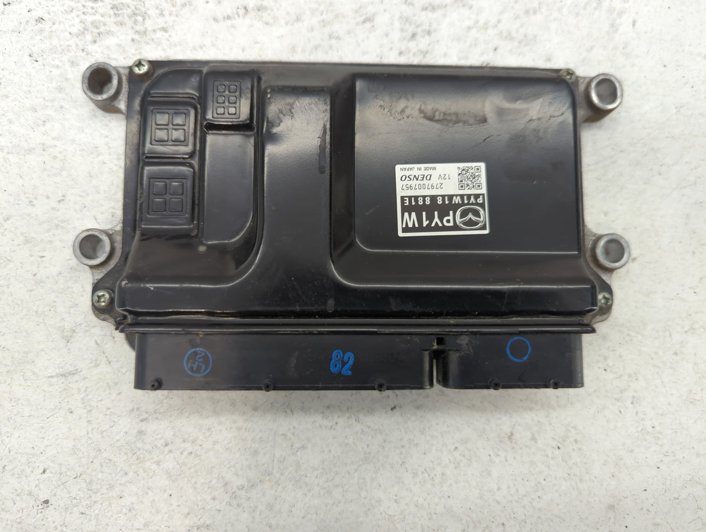 2014-2016 Mazda 6 PCM Engine Control Computer ECU ECM PCU OEM P/N:PY1W18 881 Fits Fits 2014 2015 2016 OEM Used Auto Parts - 