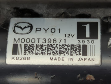 2014-2021 Mazda 6 Car Starter Motor Solenoid OEM P/N:M000T39671 Fits Fits 2014 2015 2016 2017 2018 2019 2020 2021 2022 OEM Used Auto Parts