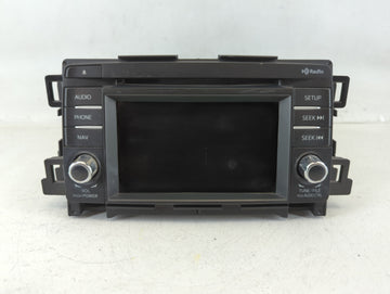 2014-2015 Mazda 6 Radio AM FM Cd Player Receiver Replacement P/N:GJS1 66 DV0B Fits Fits 2014 2015 OEM Used Auto Parts - Oemu