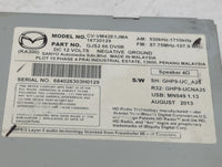 2014 Mazda 6 Am Fm Cd Player Radio Receiver - Oemusedautoparts1.com
