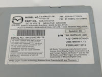 2014 Mazda 6 Am Fm Cd Player Radio Receiver - Oemusedautoparts1.com