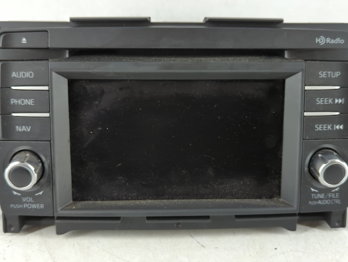 2014-2015 Mazda 6 Radio AM FM Cd Player Receiver Replacement P/N:16700128 CV-VM42E0JM, GJS1 66 DV0A Fits Fits 2014 2015 OEM 