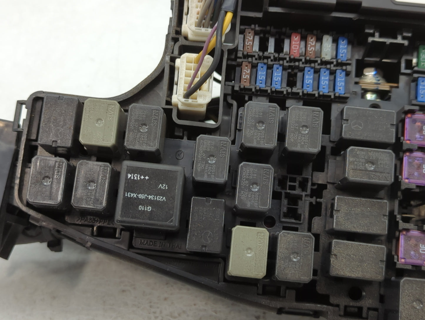 2014-2016 Mazda 6 Fusebox Fuse Box Panel Relay Module P/N:KD45-675X0 C Fits Fits 2014 2015 2016 OEM Used Auto Parts - Oemuse