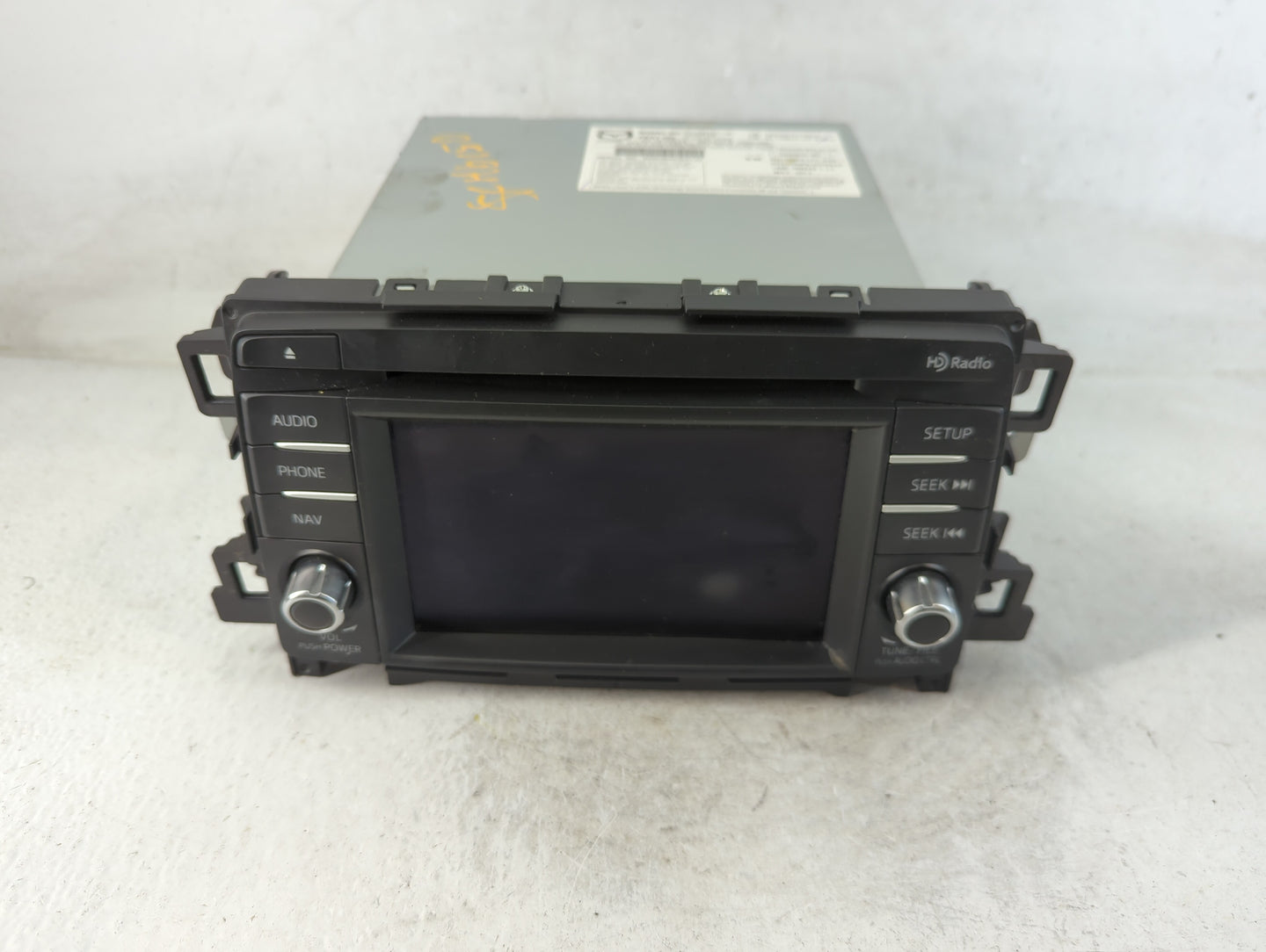 2014-2015 Mazda 6 Radio AM FM Cd Player Receiver Replacement P/N:GJS2 66 DV0B Fits Fits 2014 2015 OEM Used Auto Parts - Oemu