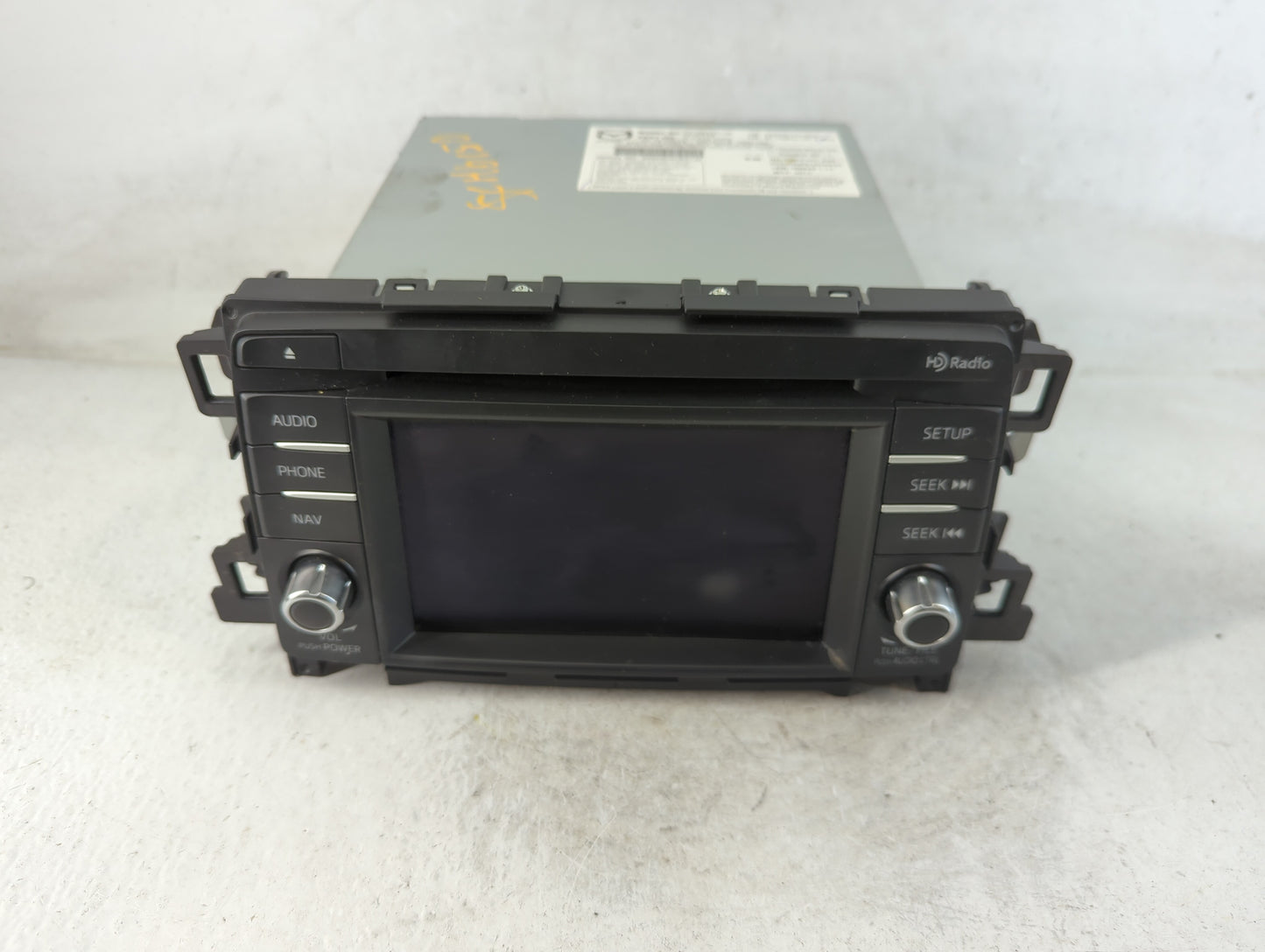 2014-2015 Mazda 6 Radio AM FM Cd Player Receiver Replacement P/N:GJS2 66 DV0B Fits Fits 2014 2015 OEM Used Auto Parts - Oemu