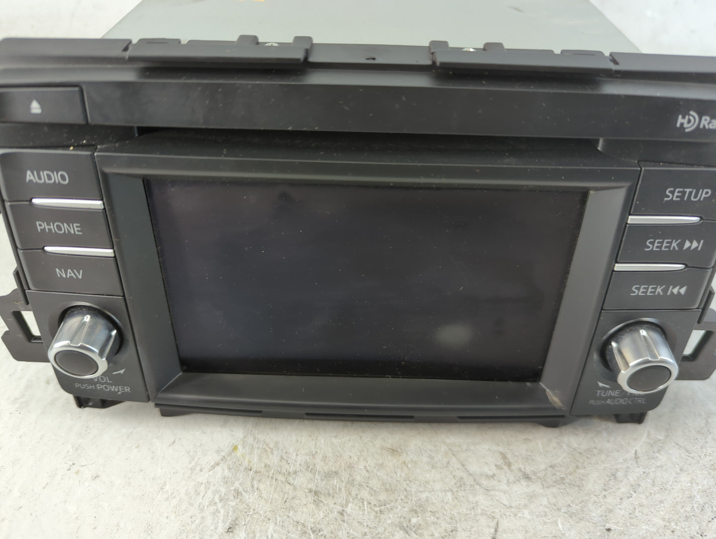 2014-2015 Mazda 6 Radio AM FM Cd Player Receiver Replacement P/N:GJS2 66 DV0B Fits Fits 2014 2015 OEM Used Auto Parts - Oemu